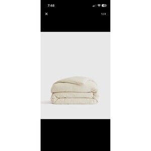 quince tobacco duvet European Linen Cover in Tobacco, Size Twin by regulating and allergen Our Guide To Quince's Beddding
